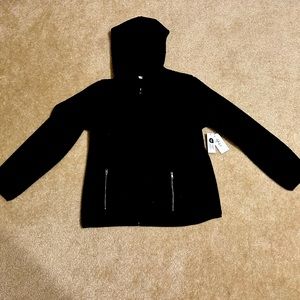 Style & Co. Black Fleece Jacket